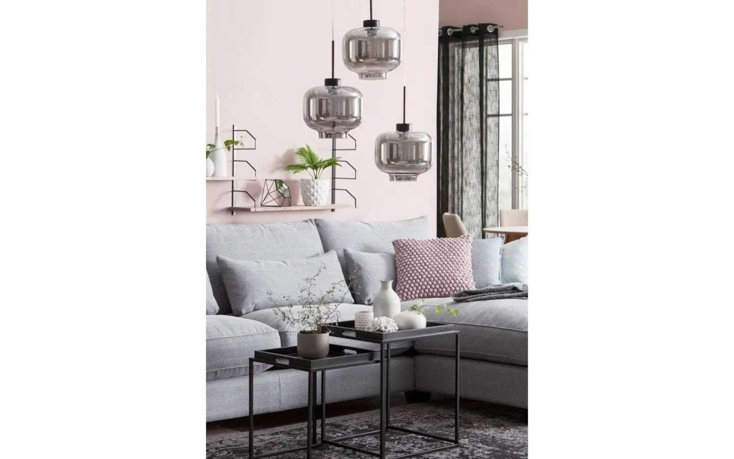 Kök & Matplats|Hall & Trappa<Globen Lighting Ritz Taklampa 25cm E27 Rök