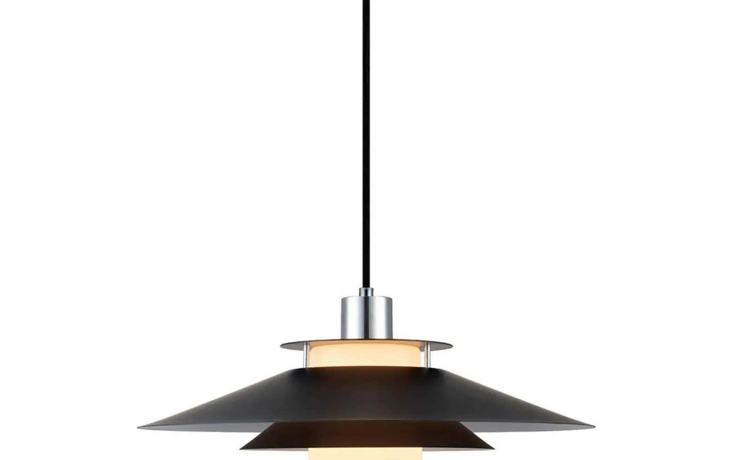 Halo Design Rivoli Taklampa Ø40 Svart/Krom* Kök & Matplats
