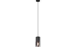 Fönsterlampor<Trio Lighting Robin Fönsterlampa 10cm E27 matt svart/rökfärgad