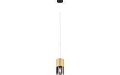 Trio Lighting Robin Fönsterlampa 10cm E27 matt mässing/rökfärgad* Fönsterlampor