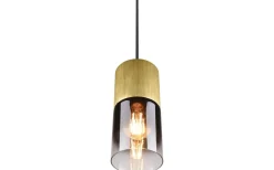 Trio Lighting Robin Fönsterlampa 10cm E27 matt mässing/rökfärgad* Fönsterlampor