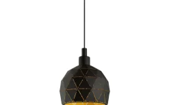 Roccaforte Fönsterlampa 17cm Svart/Guld
