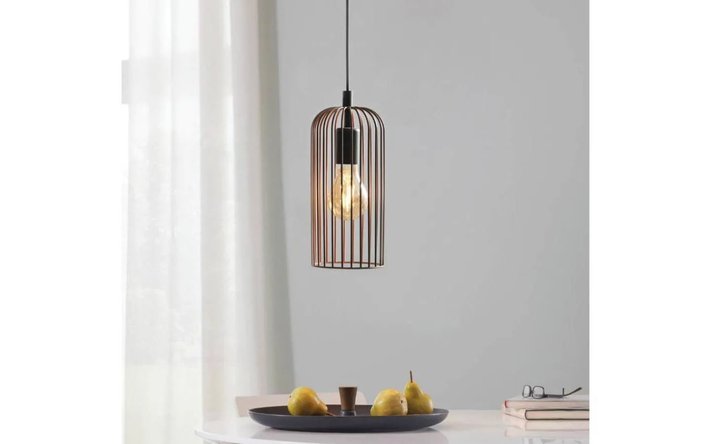 Fönsterlampor<Eglo Roccamena Fönsterlampa 13cm Svart