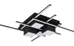 Trio Lighting Roger Plafond LED mattsvart* Plafonder