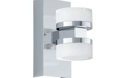 Eglo Romendo Up/Down Vägglampa LED 3000K 2x7,2W Krom IP44* Badrumslampor Vägg