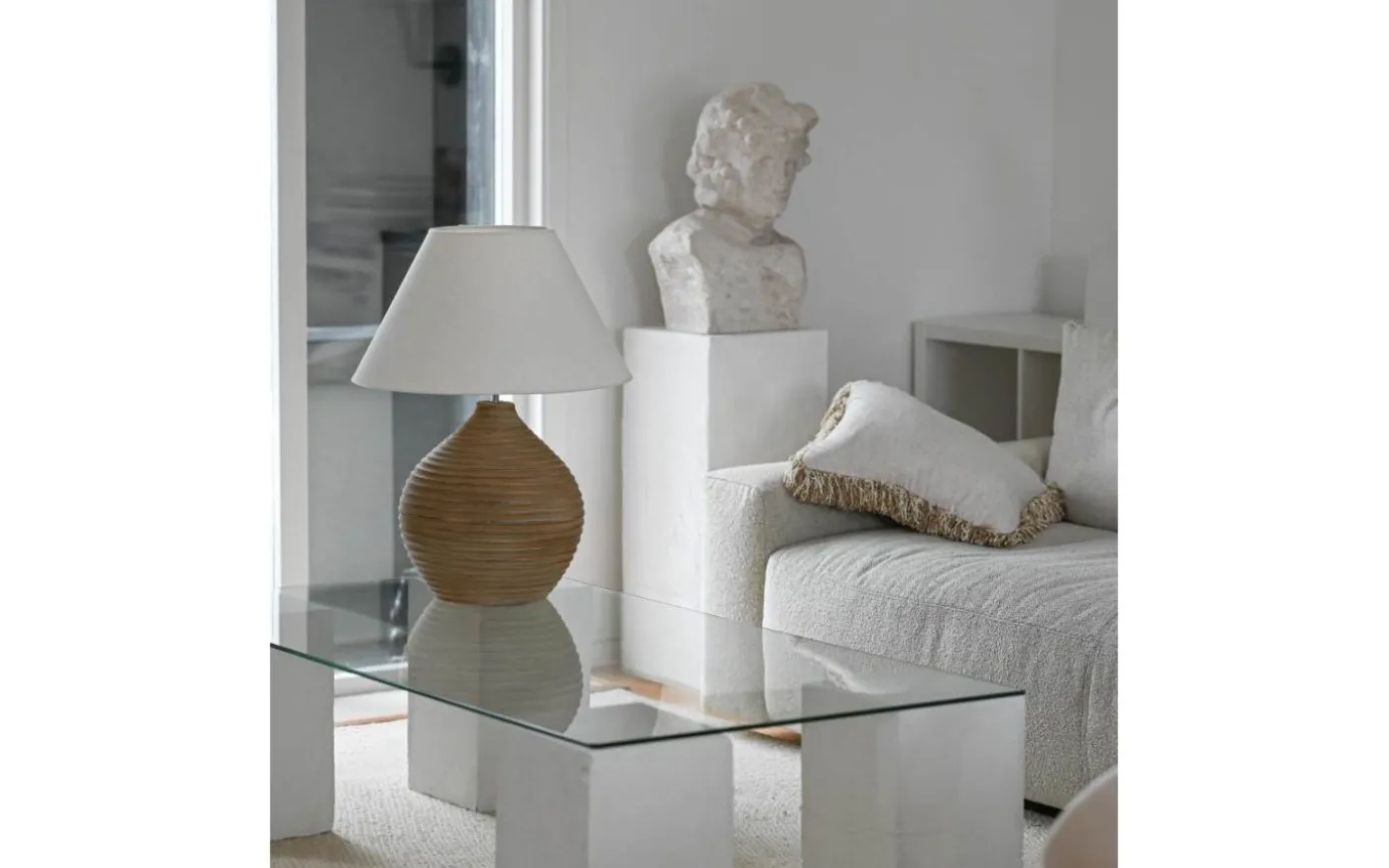 Romero Lampfot 51cm Mörk Sand