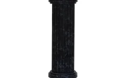 Prydnadssaker<Hallbergs Romersk Pelare 70cm Black Marble