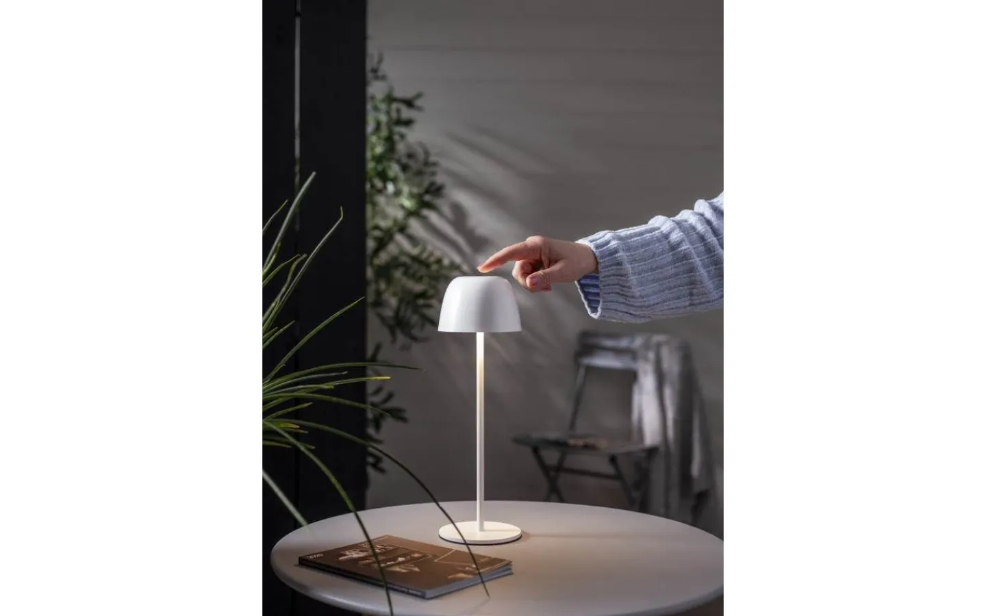 Uppladdningsbara Lampor Utomhus|Uppladdningsbara Lampor Utomhus<Star Trading Ronda Uppladdningsbar Bordslampa Vit IP54