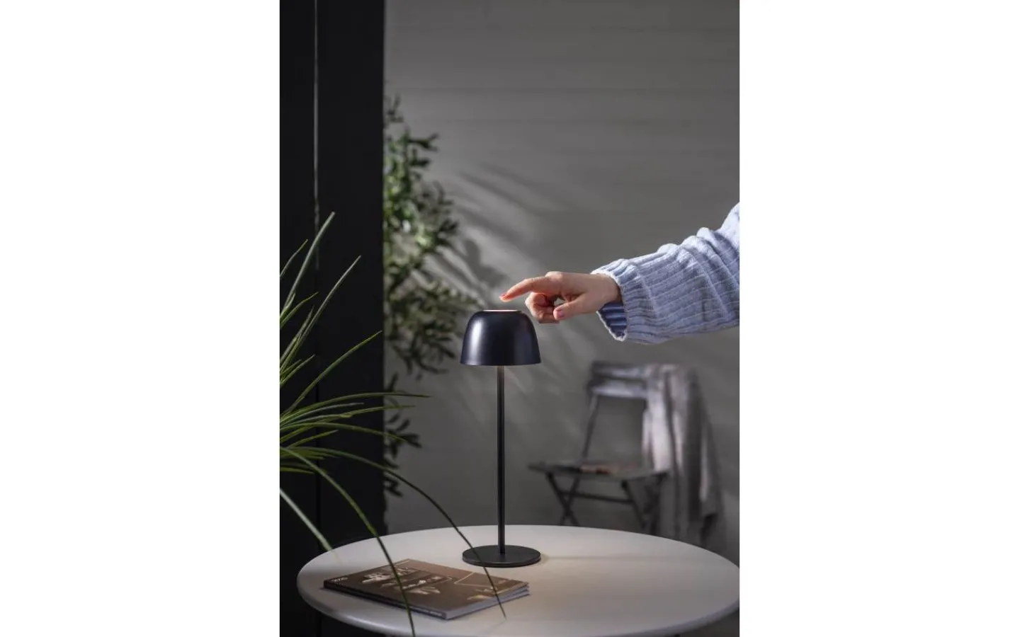 Uppladdningsbara Lampor Utomhus|Uppladdningsbara Lampor Utomhus<Star Trading Ronda Uppladdningsbar Bordslampa Svart IP54