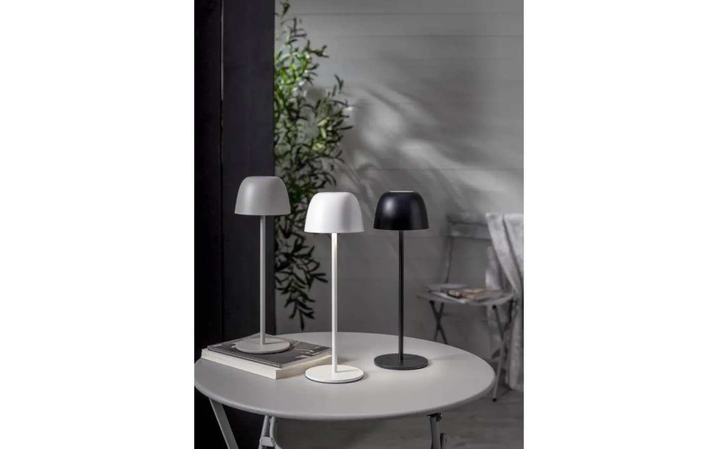 Uppladdningsbara Lampor Utomhus|Uppladdningsbara Lampor Utomhus<Star Trading Ronda Uppladdningsbar Bordslampa Svart IP54