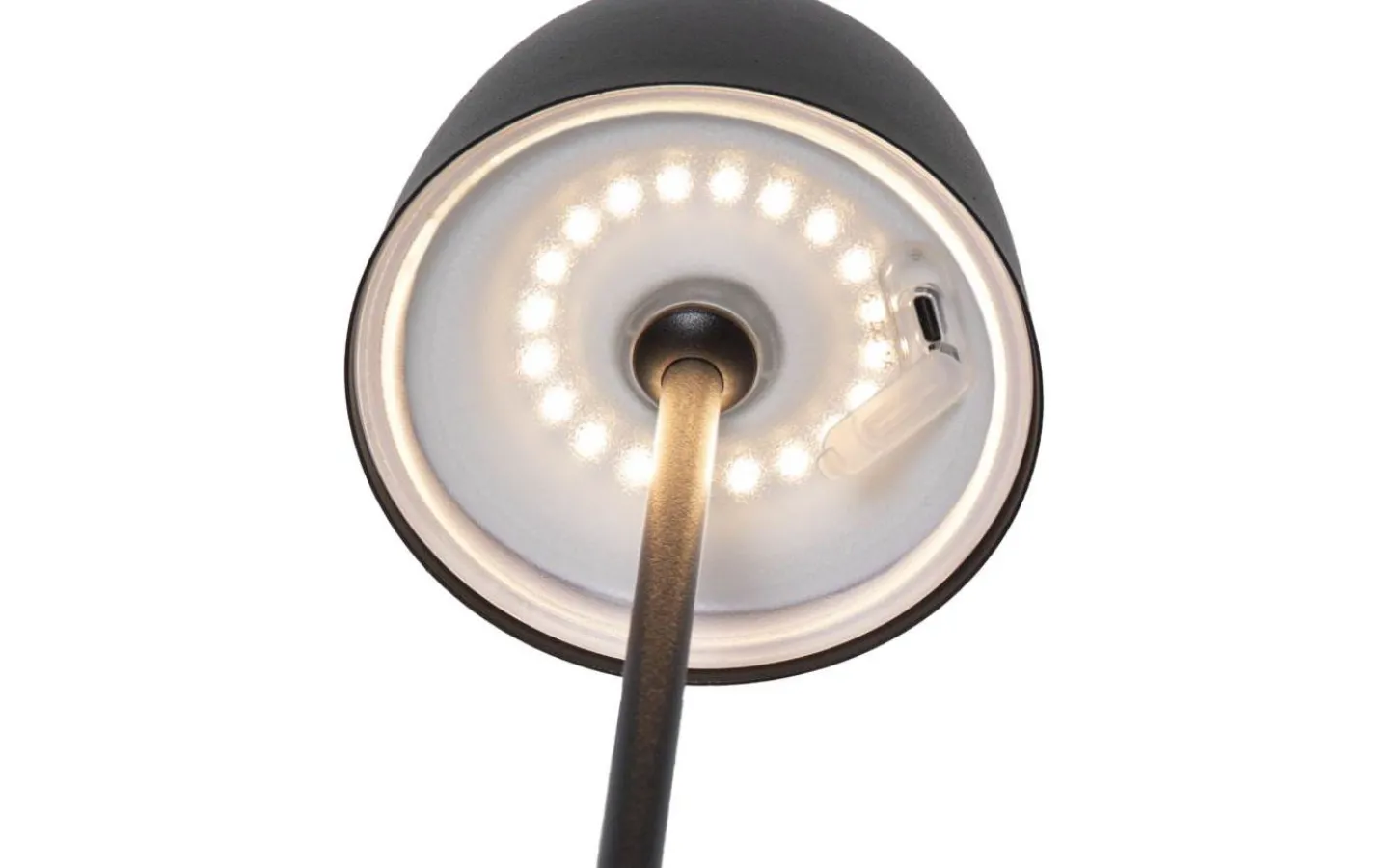 Uppladdningsbara Lampor Utomhus|Uppladdningsbara Lampor Utomhus<Star Trading Ronda Uppladdningsbar Bordslampa Svart IP54