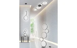 Trio Lighting Rondo Bordslampa LED mattsvart* Bordslampor