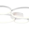 Trio Lighting Rondo Plafond LED 5-delad mattvit* Plafonder