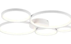 Trio Lighting Rondo Plafond LED 5-delad mattvit* Plafonder