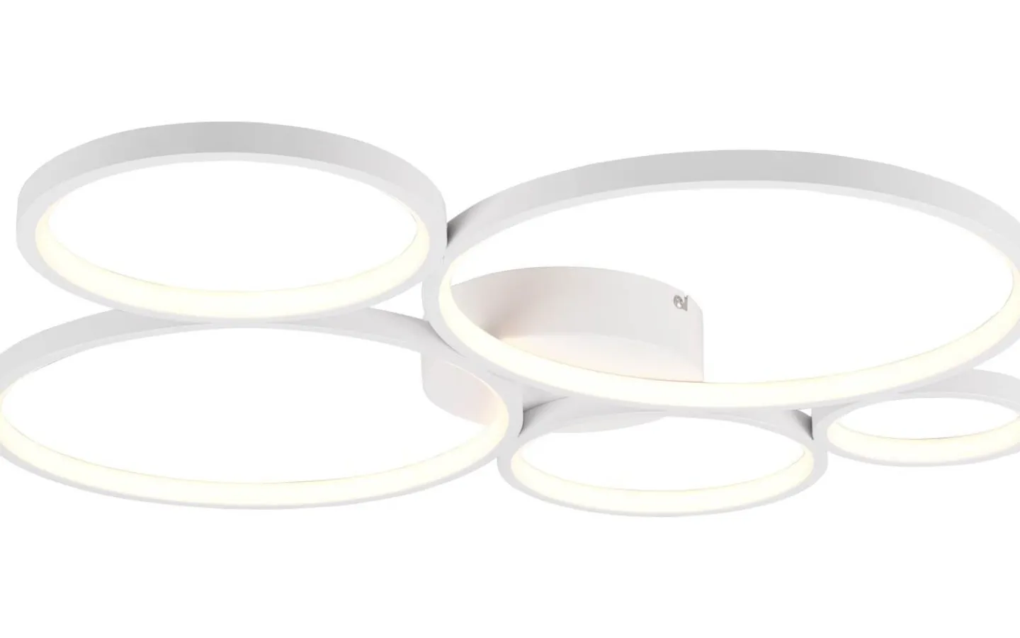 Trio Lighting Rondo Plafond LED 5-delad mattvit* Plafonder
