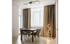 Trio Lighting Rondo Plafond LED 4-delad mattsvart* Plafonder