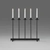 Konstsmide Ronja Adventsljusstake 5L 50cm Svart* Visa Alla Adventsljusstakar|Adventsljusstakar 31-60 Cm