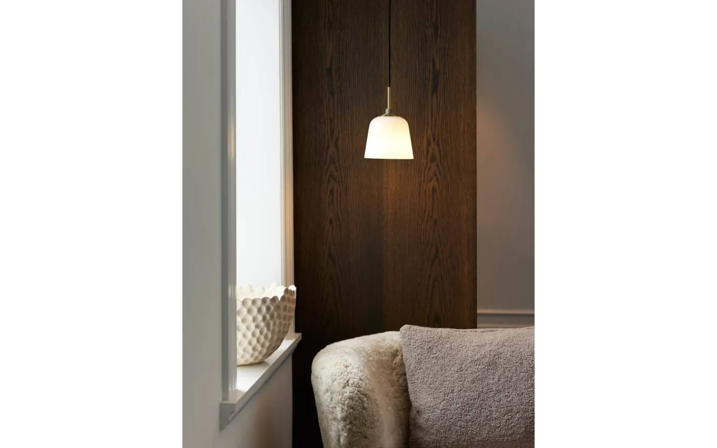 Fönsterlampor<Halo Design Room 49 Fönsterlampa Ø15cm Mässing/Opal