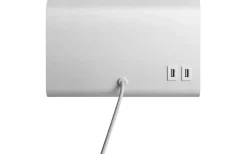 Sovrum|Läslampor<Nordlux Roomi Vägglampa med USB Vit