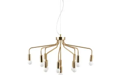 Stora Taklampor Ø70-150 Cm<Globen Lighting Roots Taklampa 70cm Borstad Mässing