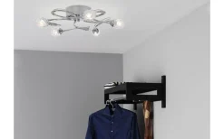 Rose Plafond 5L 53cm Krom/Frost