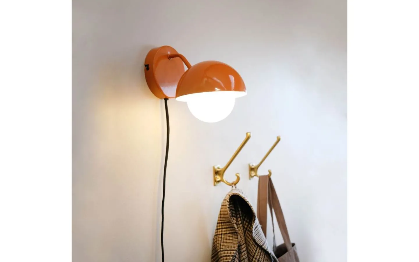 Dyberg Larsen Rose Vägglampa Orange* Läslampor