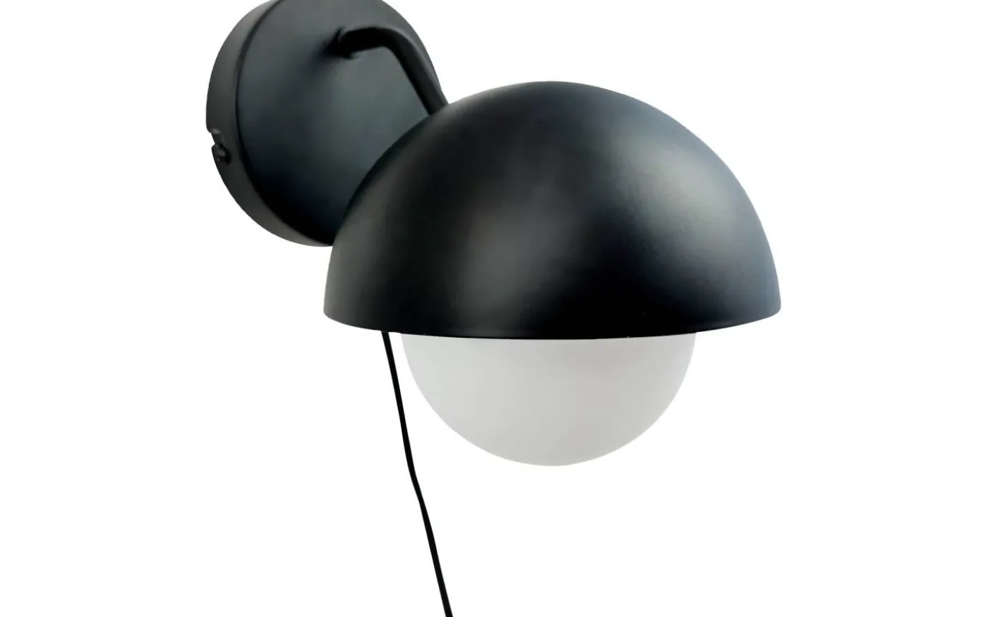 Rose Vägglampa Svart