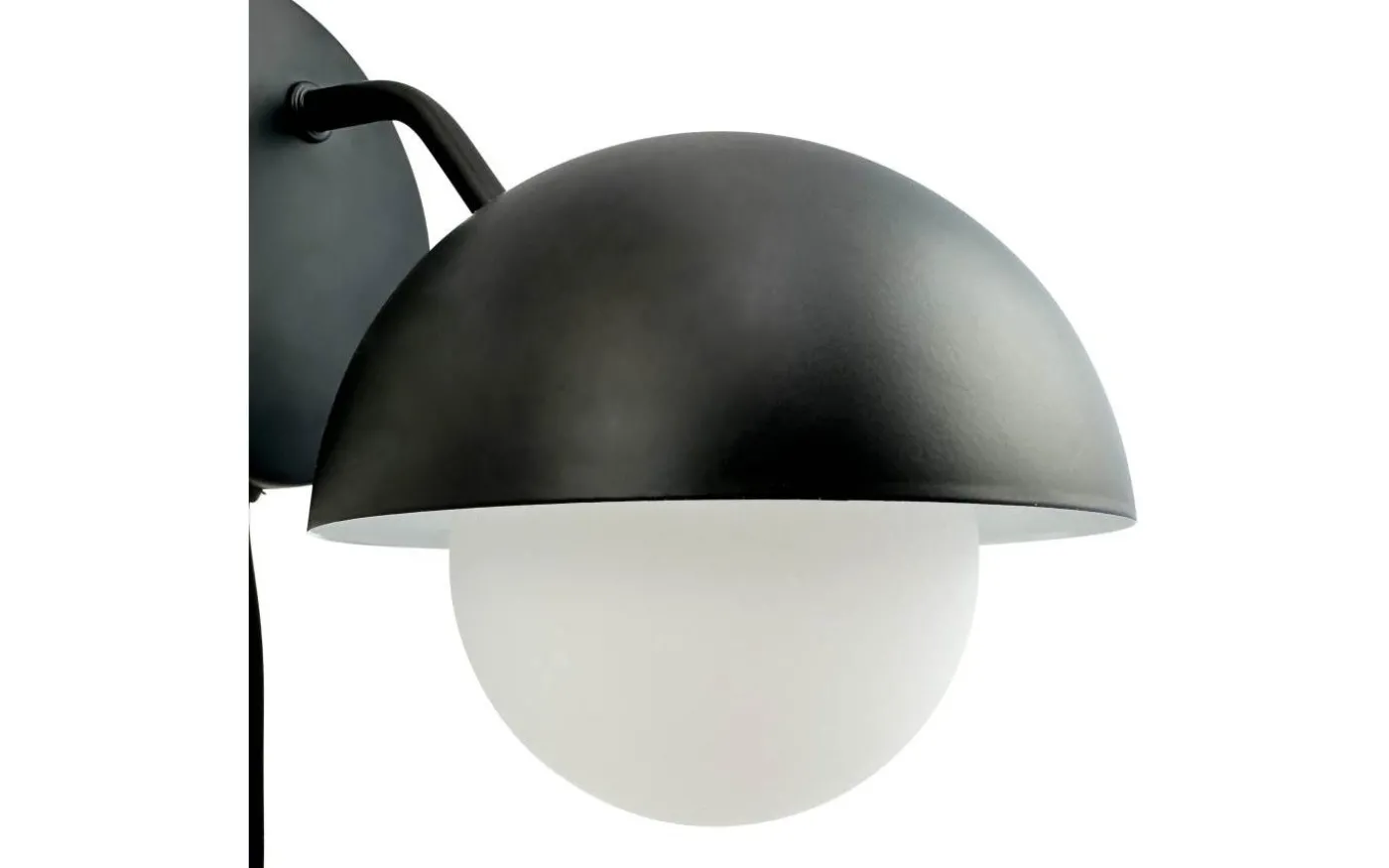 Rose Vägglampa Svart