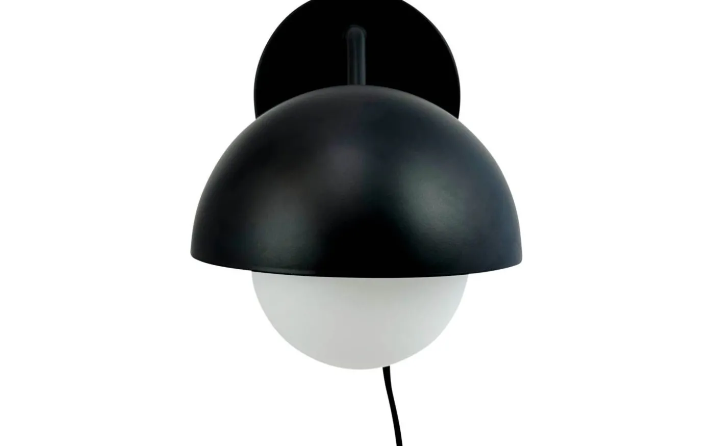 Rose Vägglampa Svart