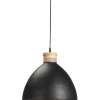 Roseville Taklampa 42cm Svart