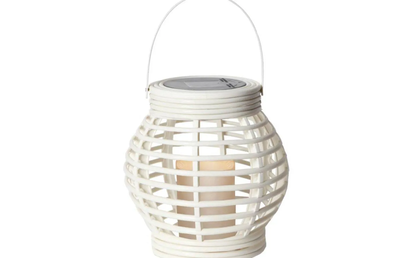 Star Trading Rotang Solcellslykta Vit LED* Solcellslampor Dekoration|Visa Alla Solcellslampor