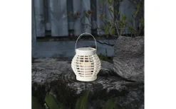 Star Trading Rotang Solcellslykta Vit LED* Solcellslampor Dekoration|Visa Alla Solcellslampor