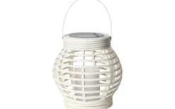 Star Trading Rotang Solcellslykta Vit LED* Solcellslampor Dekoration|Visa Alla Solcellslampor