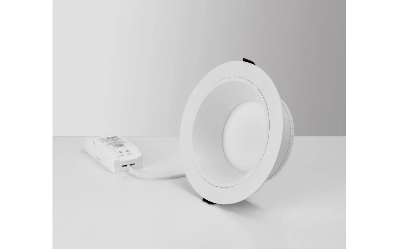 Round, LED-downlight, 15W, CCT, 230V, IP20