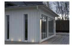 Round Single III Vägglampa GU10 Svart IP54