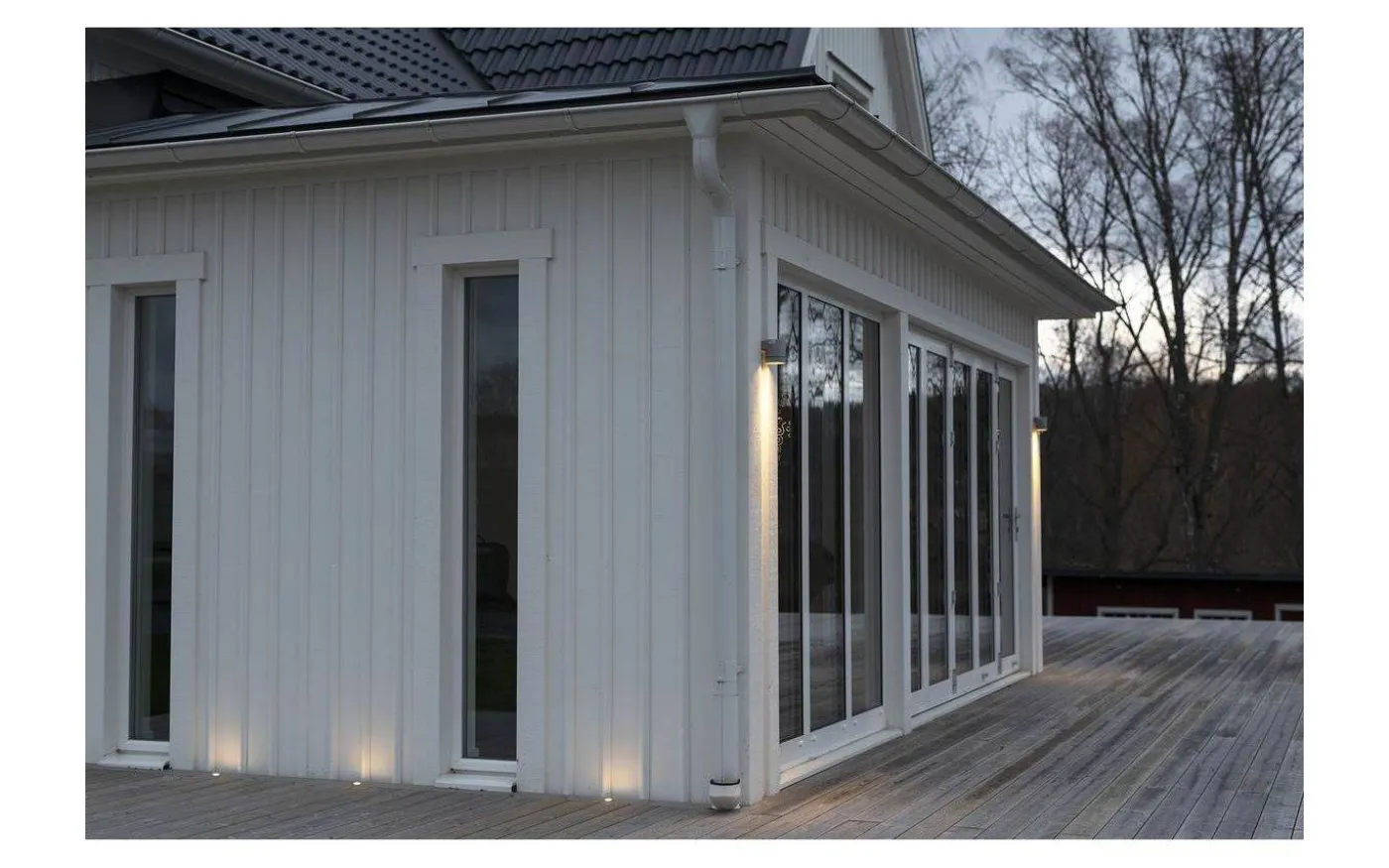 Round Single III Vägglampa GU10 Svart IP54