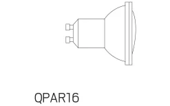 Round Single III Vägglampa GU10 Svart IP54