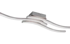 Route Plafond LED 3-delad borstad stål 4000K
