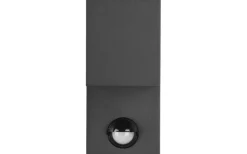 Roya Vägglampa GU10 antracit fyrkantig rörelsesensor IP44