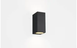 Upp & Nedljus Lampor<Trio Lighting Roya Vägglampa 2xGU10 antracit fyrkantig IP44