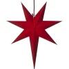 Star Trading Rozen Julstjärna Röd 65cm* Visa Alla Julstjärnor|Julstjärnor Med Sladd
