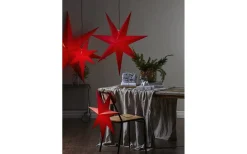 Star Trading Rozen Julstjärna Röd 65cm* Visa Alla Julstjärnor|Julstjärnor Med Sladd