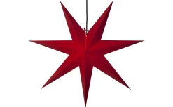 Star Trading Rozen Julstjärna Röd 70cm* Visa Alla Julstjärnor|Julstjärnor Med Sladd
