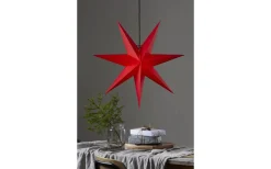 Star Trading Rozen Julstjärna Röd 70cm* Visa Alla Julstjärnor|Julstjärnor Med Sladd