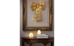 Star Trading Rozy Bordsdekoration 14cm Vit* Inomhusdekorationer Batteri