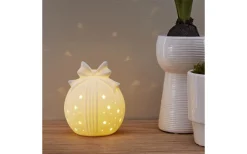 Rozy Bordsdekoration 11cm Vit