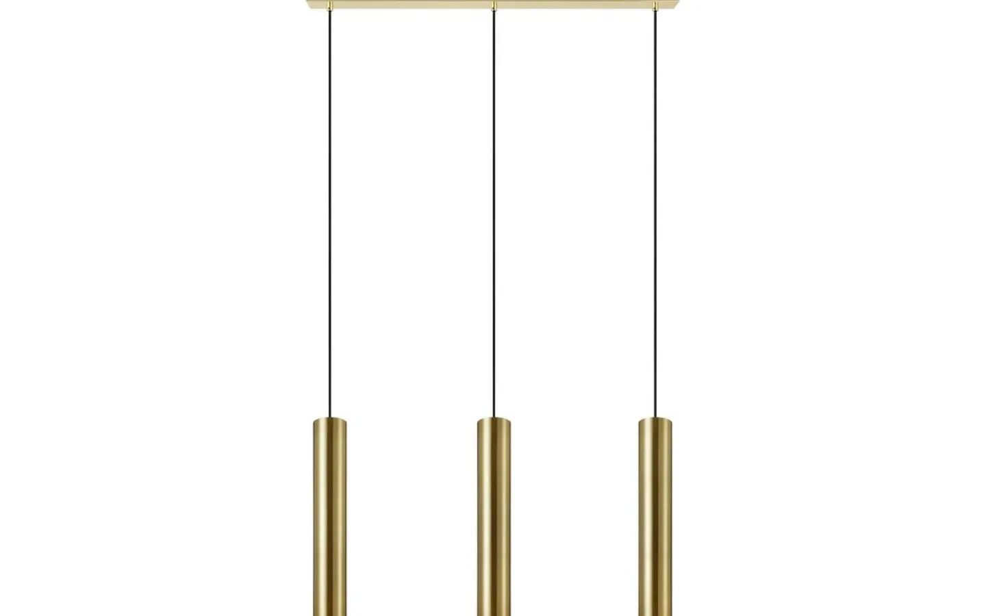 Kök & Matplats|Avlånga Taklampor<Markslojd Ruben Takpendel 3L Mässing