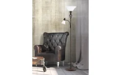 Trio Lighting Rustica Golvlampa uplight E27 + E14 rustik* Golvlampor