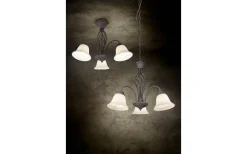 Trio Lighting Rustica Plafond 3-delad E27 rustik* Plafonder