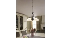 Stora Taklampor Ø50-69 Cm<Trio Lighting Rustica Takkrona 60cm 5-delad E27 rustik